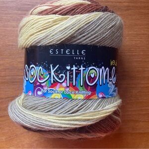 ESTELLE Sockittome Bold Wool Nylon Sock Yarn NWT